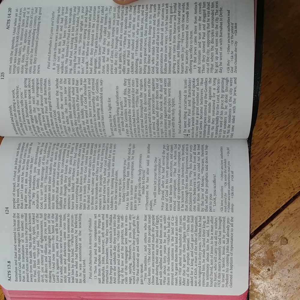 Black Leather Holy Bible - New Revised Standard Version - Picture 6 of 9